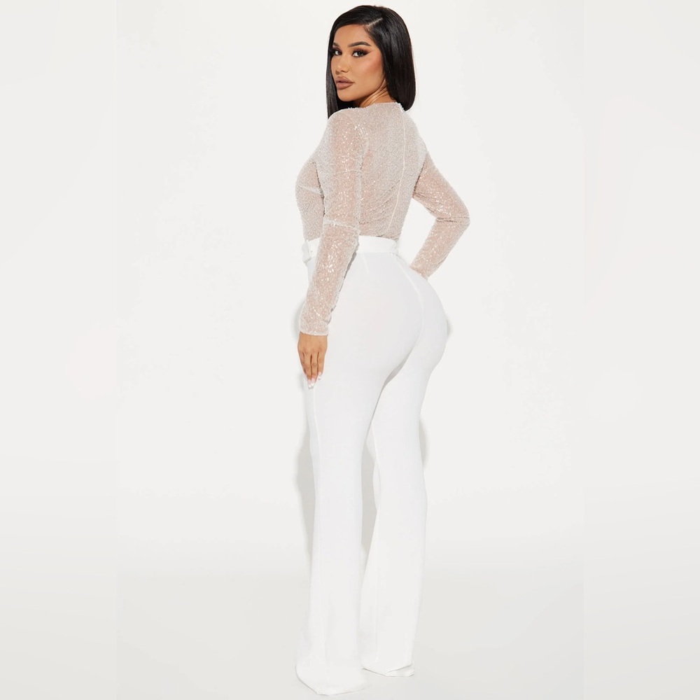 Brand new never worn! Sequin jumpsuit